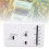 RV Thermostat 40-90F White, Analog Air Circulation Control for RV 1