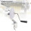 Macchina per cavatelli, lega d'argento+plastica, 1045 g 4