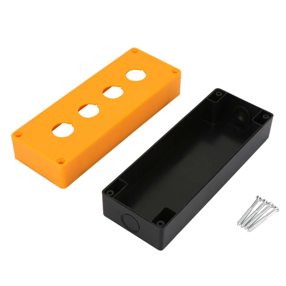 Bx4 22Mm Four Holes Push Button Switch Control Yellow