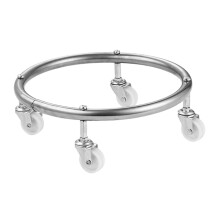 Sturdy Movable Cylinder Bracket with Wheels for Gas Tank Stand Tray Elevated Base for Easy Transport and Storage