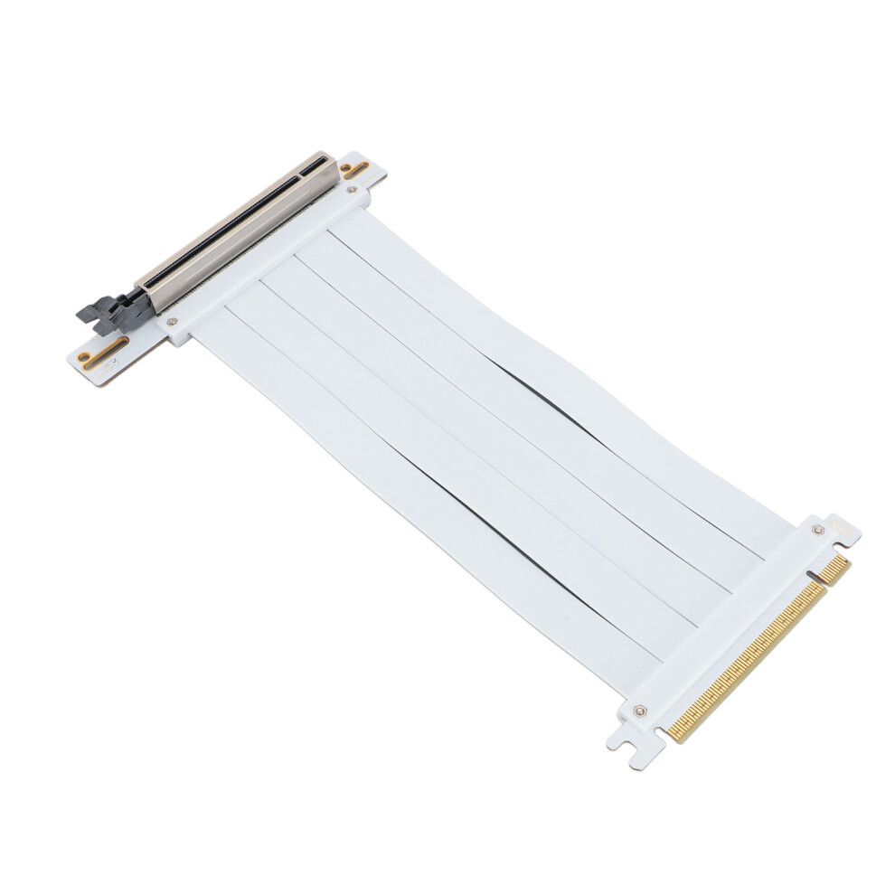 High-Speed Pcie 4.0 X16 20Cm Flexible Gpu Extension Cable White 4911346655501