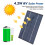 Panel solar pequeño 200x130mm 4.2W 6V Polycryst 5