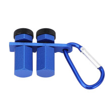 Aluminum Alloy Stair Gauge for Beam & Joist Layout, Hex Framing Square Attachment