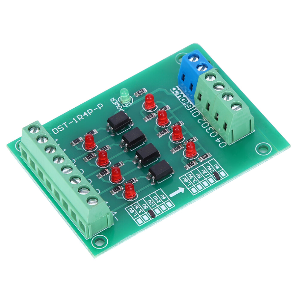 4 Channel Optocoupler Isolation Module PLC Signal