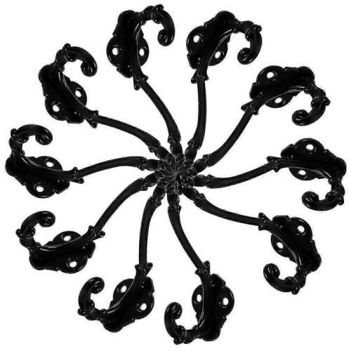 10Pcs Antique Wall Hook Heavy Duty Coat Hooks Wall Mounted Hooks Hanging Coat Hook 1
