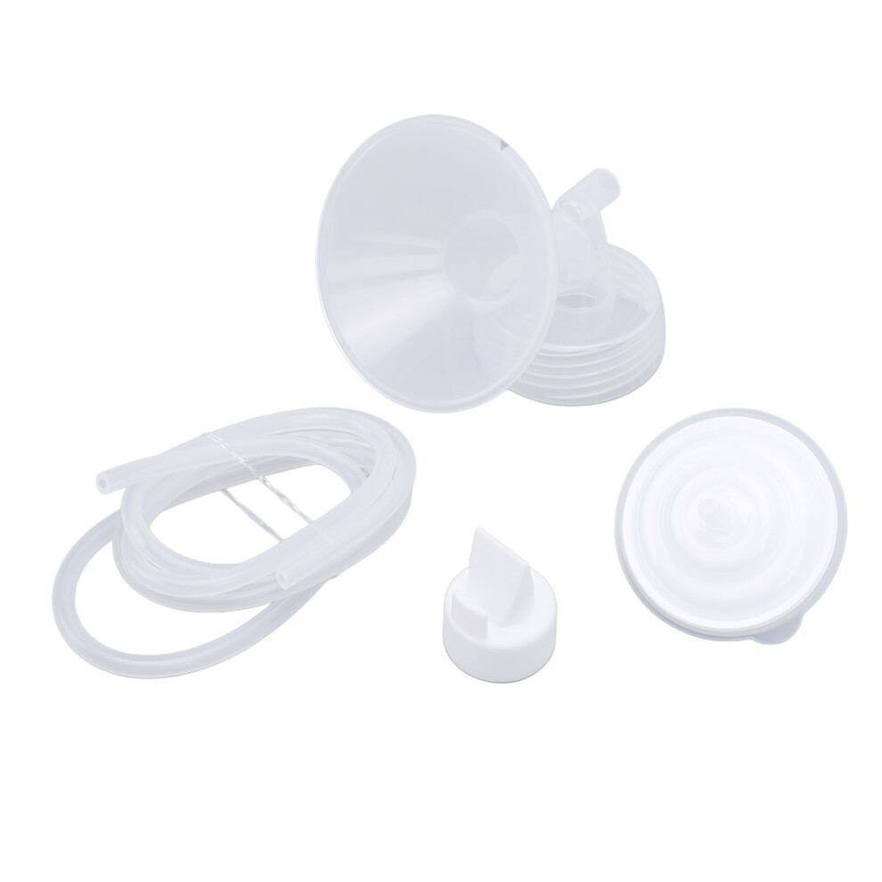4 pcs Breastpump Parts Set for S2 S1 9 Plus 24mm Silicone Flange & Valve