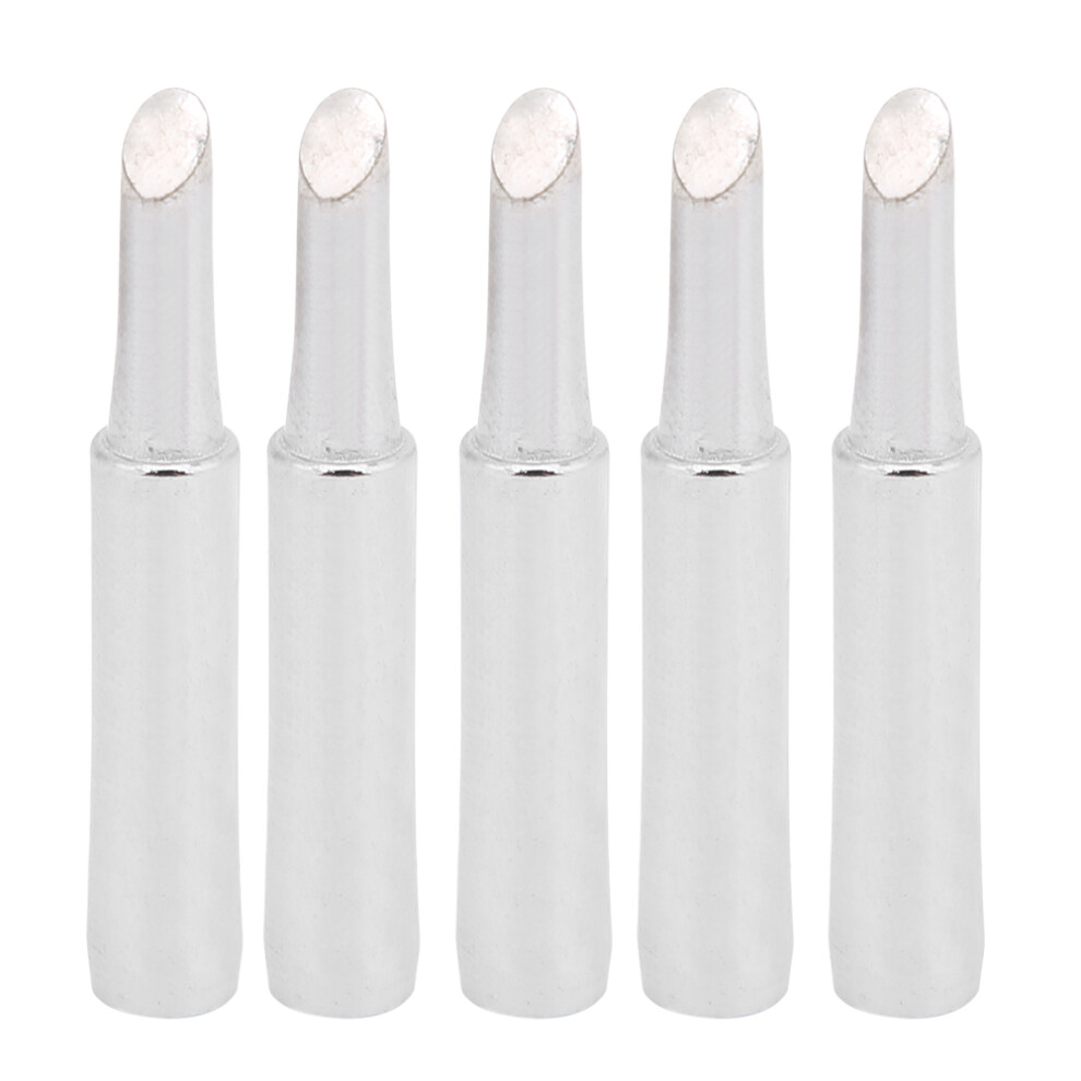 5PCs Soldering Iron Tips Solder Head LeadFree