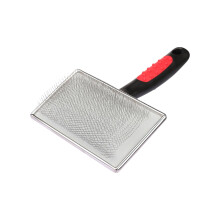 Pet Hair Brush With Metal Tip Shedding Comb For Sensitive Skin Long And Short Fur Dog Cat Grooming Tool 1 Inch Metal
