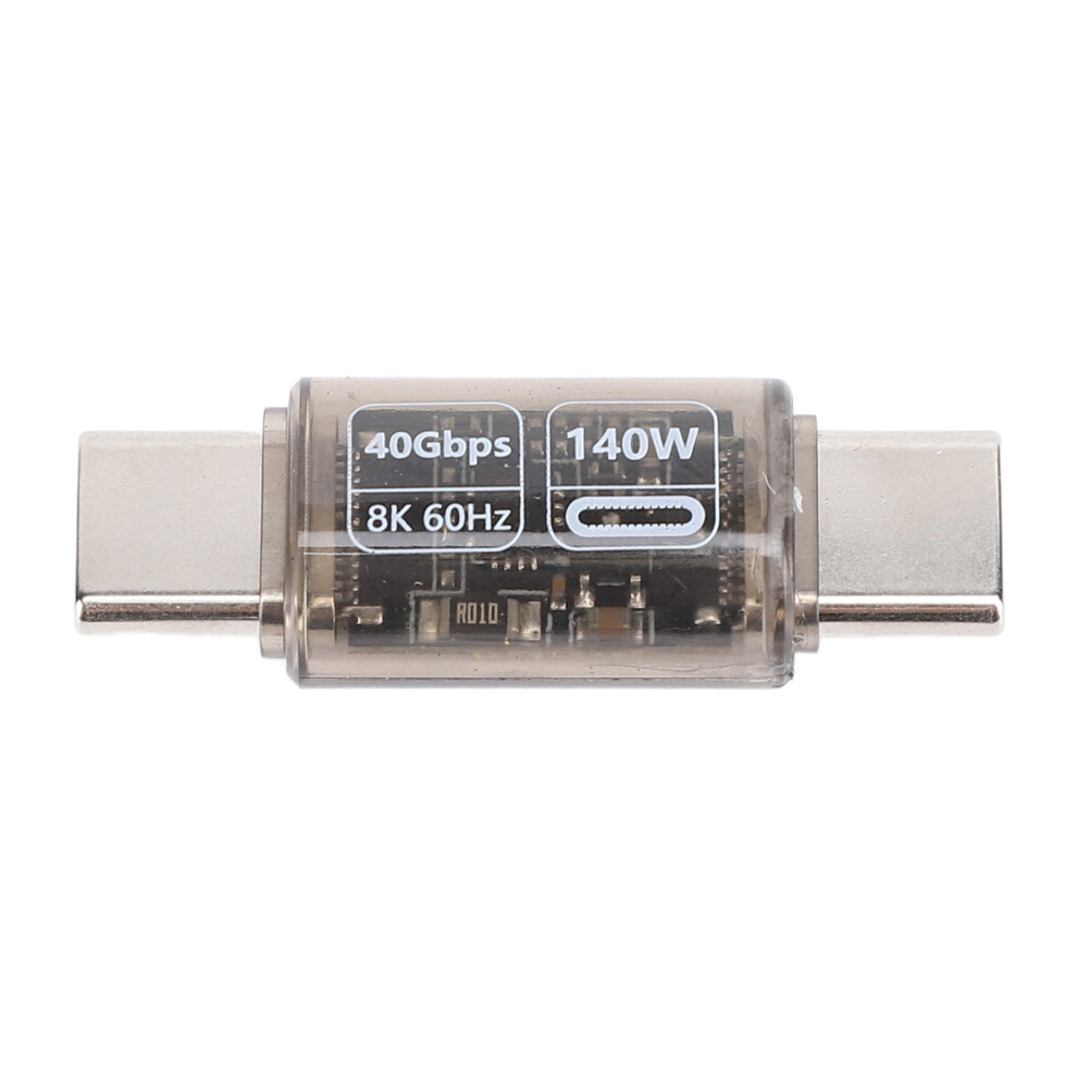 Type C Male To Male Adapter 40Gbps Usb4.0 8K 60Hz 140W Charging 6911346659194