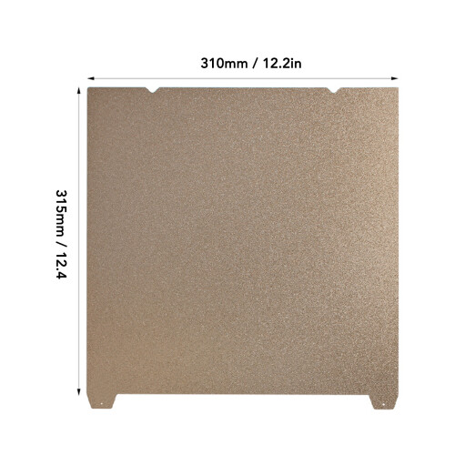 Double Sided PEI Build Plate 315x310mm for K1 MAX 3D Printer 1