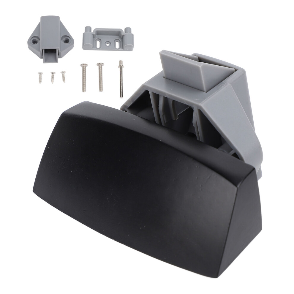 Keyless Rv Push Cabinet Lock Zinc Alloy Stylish Black 8320539894676