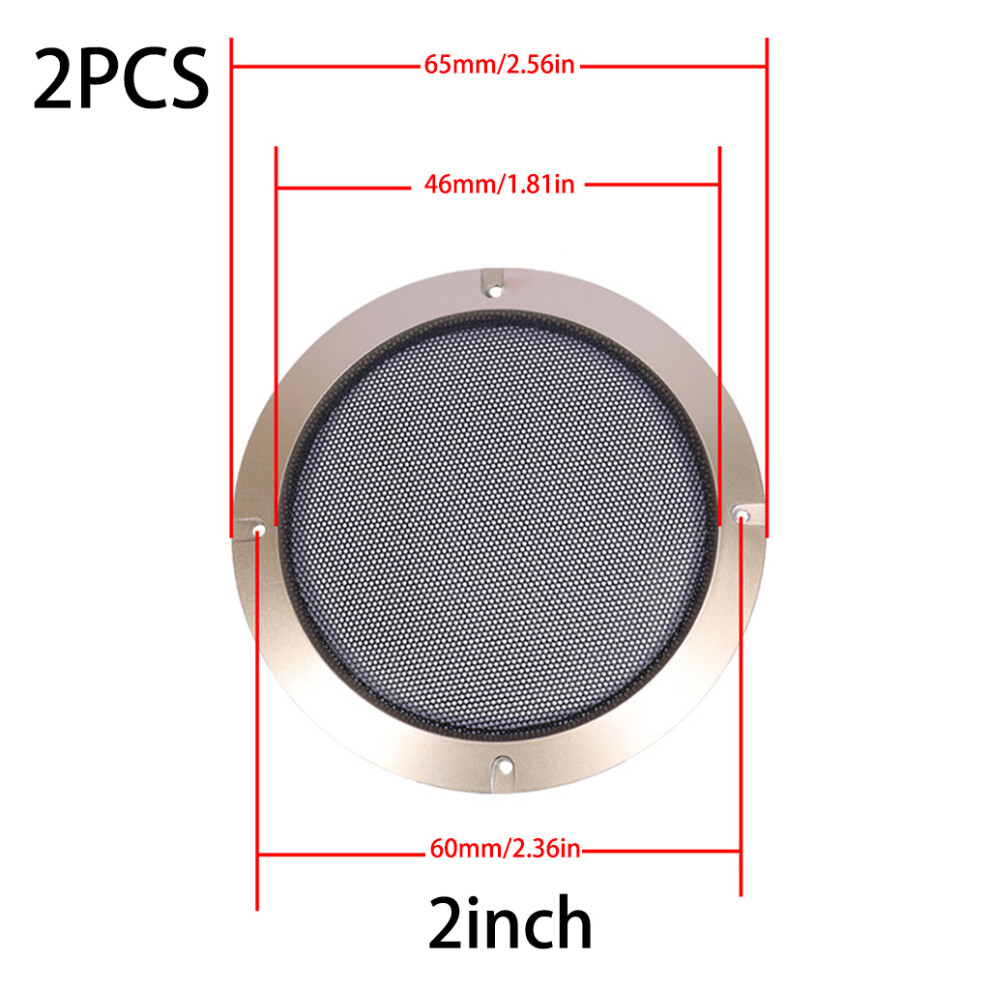 2 Pcs Auto Speaker Cover Car Audio Subwoofer Grille-A 7732000057724