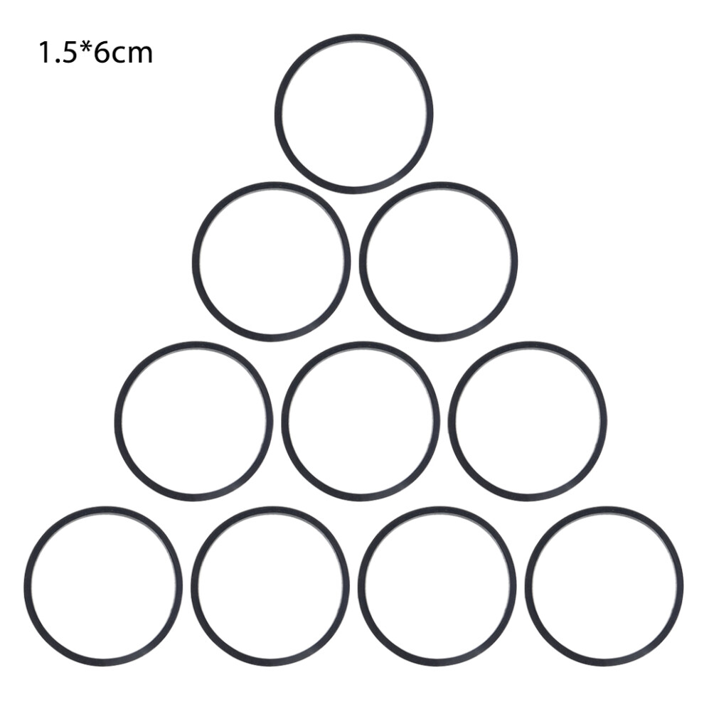 10X 1.5Mm Cassette Tape Replacement Rubber Cd Dvd Recorder-F 7732000058073