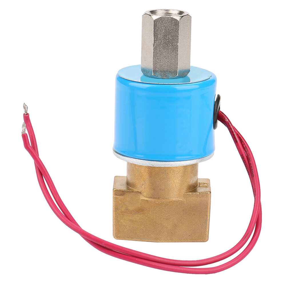 3 Way G1/4" Direct Acting Brass N/C KSD Solenoid