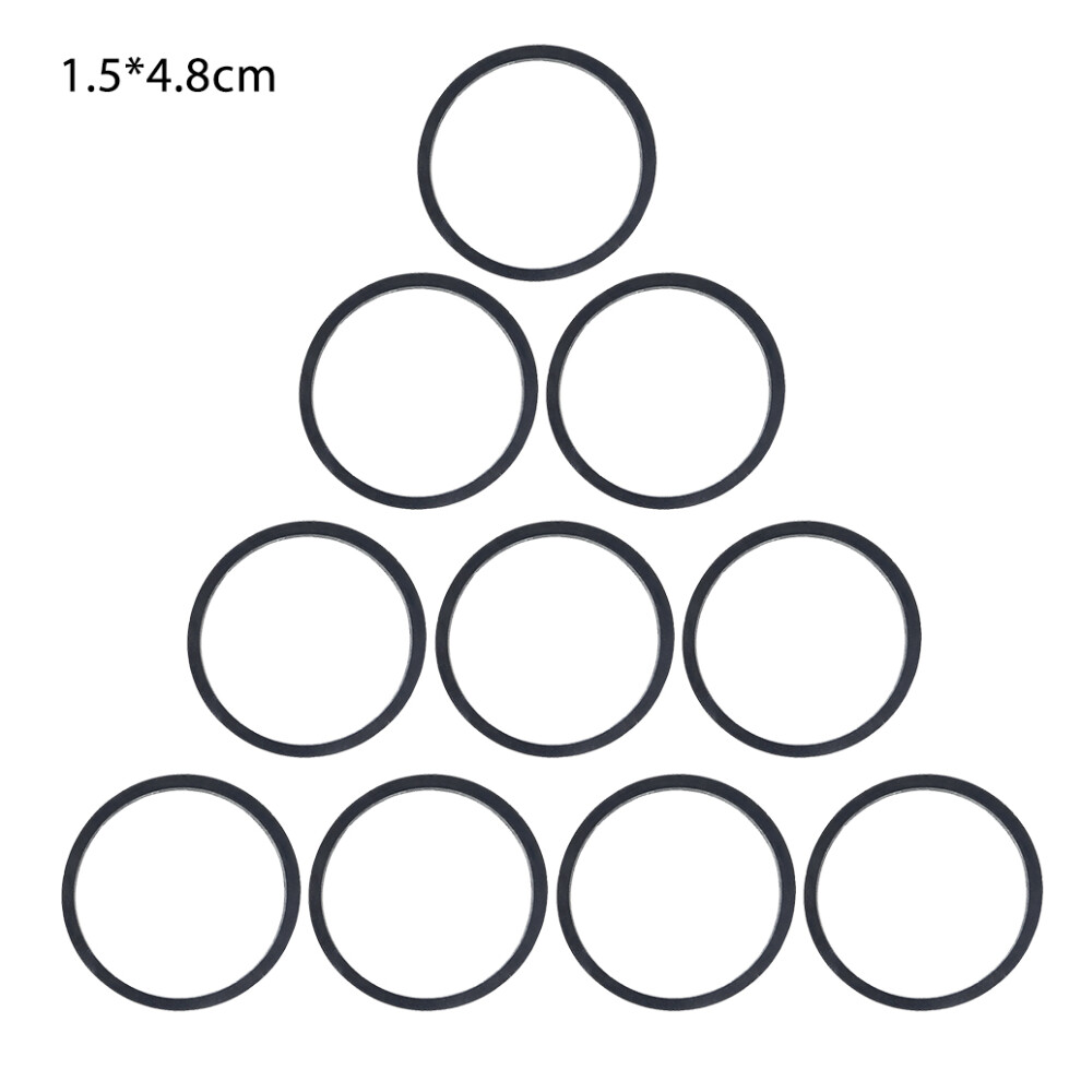 10X 1.5Mm Cassette Tape Replacement Rubber Cd Dvd Recorder-C 7732000058172