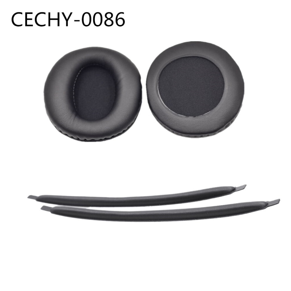 Easily Replaced Earmuffs For Head Beams -Pu Earpads + Headband 7732000058561