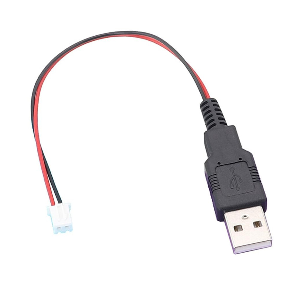 Usb To Xh2.54 2P Adapter Cable Power Supply Wire For Reliable Connection, Male Head, 20Cm Length, Compatible With Various Devices 9084446754445