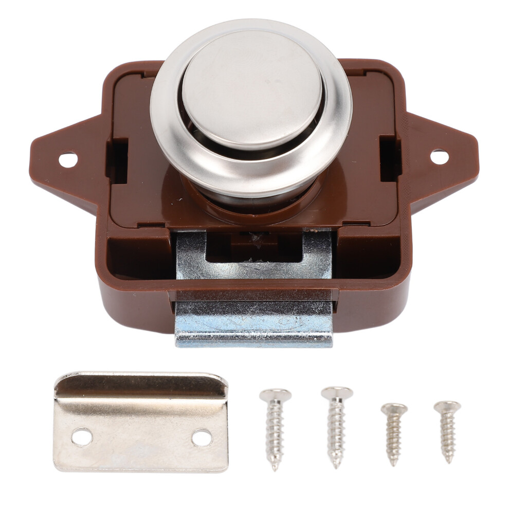 Cabinet Push Button Latch Stylish Look Keyless 8320539894904