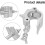 Stage Beam Light Hook System - Erosion Resistant Aluminum, Durable for Performance Settings, Adjustable Size, Versatile Compatibility 4