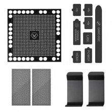 Dust-Proof Cover Set with Controller Holder Simple Installation Mesh Filter Covers for Xbox Series X Console