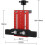 Easily Adjustable Mounting Fixture for Cabinet Doors - Versatile, Durable, Compatible with Various Styles and Sizes 3