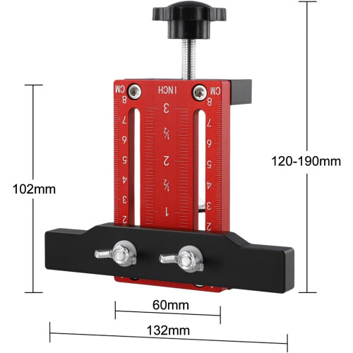 Easily Adjustable Mounting Fixture for Cabinet Doors - Versatile, Durable, Compatible with Various Styles and Sizes 2