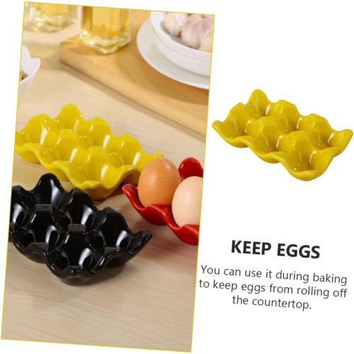 Fridge Egg Storage Tray Holder Container Dispenser for Kitchen Countertop, BPA-Free Plastic, Holds 18 Eggs 1