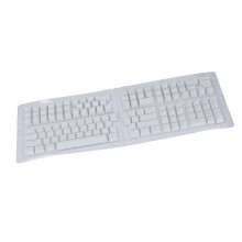 132 Tasten koreanische Tastenkappen OEM Höhe weiße Tastatur