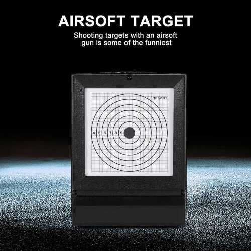 Airsoft Target Board with Replaceable Paper, Portable Compact Design, Durable Multi-Purpose Use for Easy Airsoft Practice 2