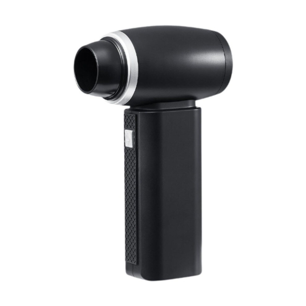 Portable Fan Handheld Hair Dryer, Lightweight Dust Blower for Drying Hair, Easy to Carry, Black Color