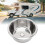 Round RV Sink Stainless Steel Kitchen Bar Single 12