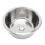 Round RV Sink Stainless Steel Kitchen Bar Single 8