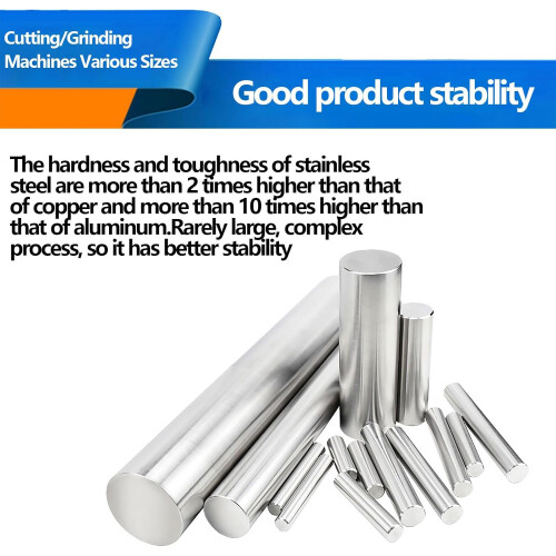 5Pcs 3Mm Diameter Round Solid Rods - 500Mm Length for Industrial and DIY Craft Projects, Model 2Pcs 2