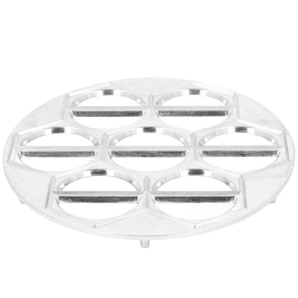14 Hole Aluminum Dumpling Maker - 24.3cm Metal Ravioli Cutter-image-OPC-PKC8Q5D-NEW