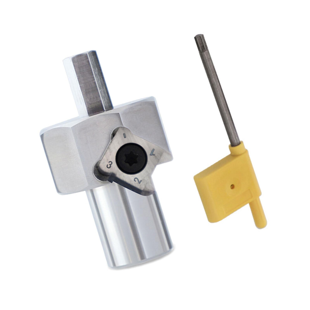 Workbenches Dog Hole Chamfer Reamer Tool Stainless Steel 19Mm 20Mm Hexagon Shank Trimmers For Electric Drill 9084446754865