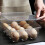 Egg Dispenser with 12 Compartments, Clear Plastic Egg Holder for Fridge, Kitchen Storage Drawer for Cabinets 2
