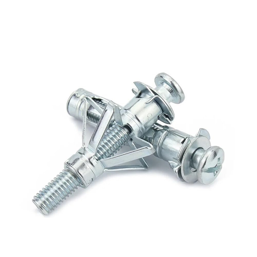Metal Screws M4 M5 M6 M8 For Gypsum Board Drywall Anchor Plasterboard Wall Ceiling Fixing 10Pcs M4x46 Expansion Bolts 9016109666642
