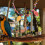 Parrot Educational Toy Bird Cage Chewing Plaything Foraging Hanging 7