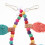 Parrot Educational Toy Bird Cage Chewing Plaything Foraging Hanging 9
