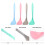 4pcs Multi Function Food Spoon Plastic For Dogs And Cats Use 10