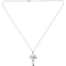 Urn Necklace Stainless Steel Cross Pendant Keepsake