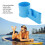 Porta-bicchiere per paddle board in PP, blu, durevole e a lunga durata, porta telefono 5