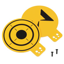 Training Target Piece - Electronic Shooting Training Target Accessory, Glass Fiber Material for Airsoft and Wargames