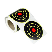 100x Target Stickers 3 Inch Paper Targets Roll for Archery Shooting Training - Durable and Easy to Use