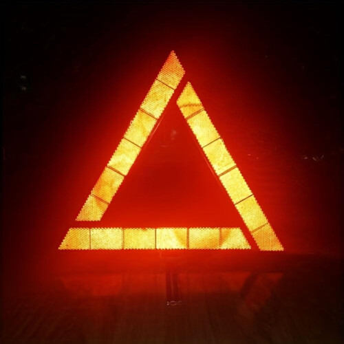 Roadside Warning Triangles for VW Golf 7 Variant, Reflective Safety Triangles, Durable Auto Emergency Equipment 2