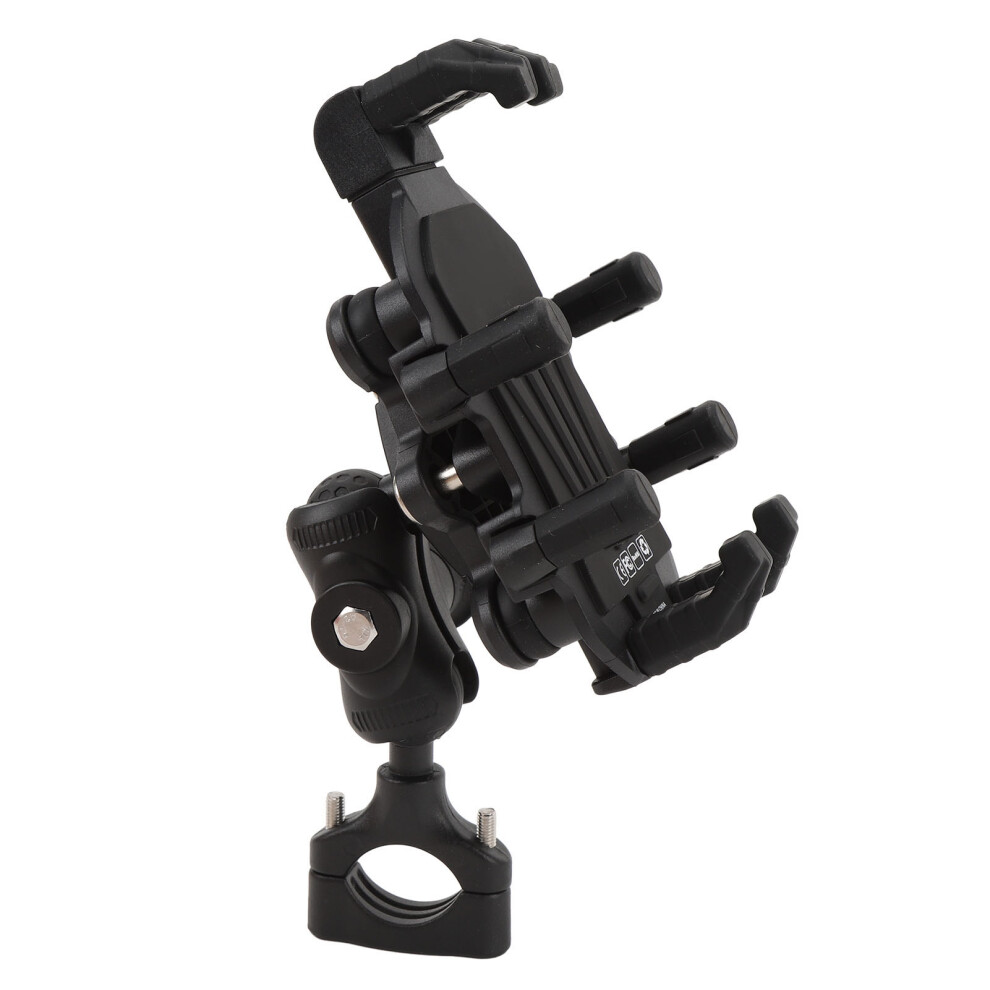 Motorcycle Phone Mount With Vibration Dampener 4.9-8.1In Adjustable 8731346664206
