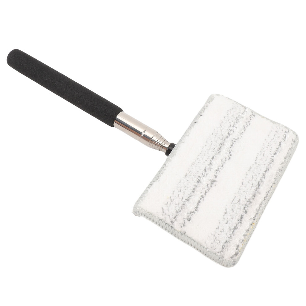 Retractable Car Side Mirror Wiper - Extendable Stainless Steel Window Squeegee 6921346664388