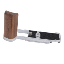 Lateral Camera Shape L Grip Rubber Pad for Ark Plate QR Camera Compatible with X M5 Silver Easy Installation