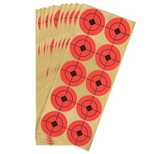 250 Pcs 5cm Self Adhesive Shooting Target Stickers for Airsoft Practice, Durable Paper Targets for Accurate Shooting