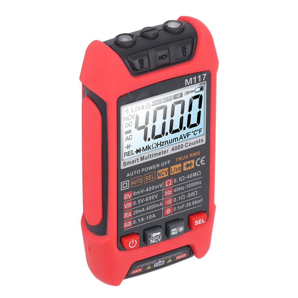 Portable M117 Multimeter Kit 4000 Counts Voltage/Current/Frequency Test 4071346664740